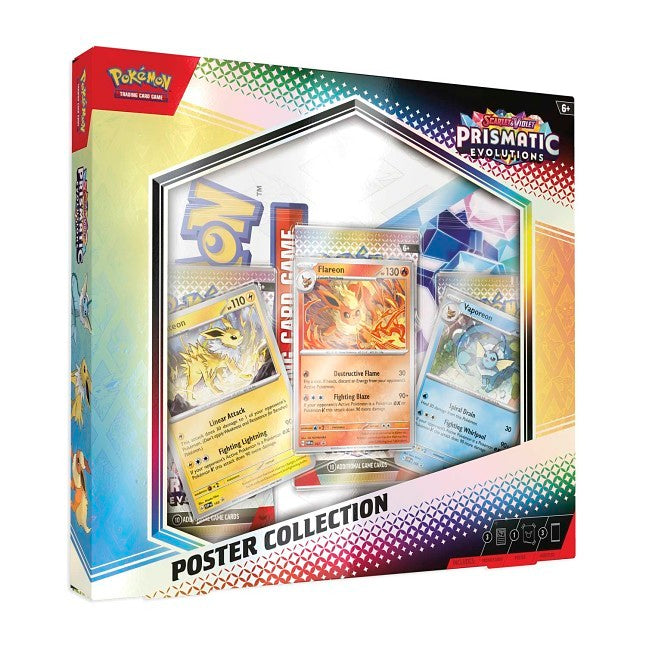 Pokémon TCG: Scarlet & Violet-Prismatic Evolutions Poster Collection