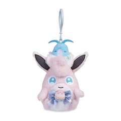 Wigglytuff Fancy Spring Plush Key Chain