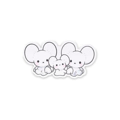 Tandemaus Stickers (3-Pack)