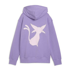 PUMA × Pokémon: Espeon Relaxed Pullover Hoodie - Youth