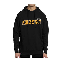 Kommo-o Powerhouse Pokémon Sleek Black Pullover Hoodie - Adult