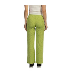 Rowlet Pokémon Lounge Green Straight-Leg Pants - Women