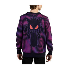 Gengar Purple Knit Cardigan - Adult