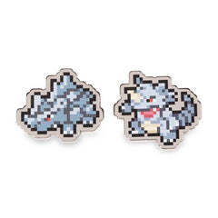 Rhyhorn & Rhydon Pokémon Pixel Pins (2-Pack)