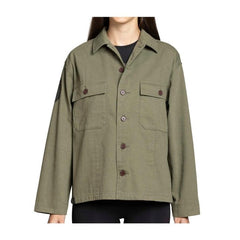 Pikachu, Shiinotic & Friends Pokémon Nature: Fall Green Utility Jacket - Women