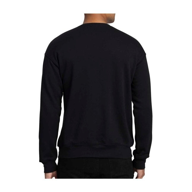 Raihan Pokémon Trainers Black Oversize Drop-Shoulder Crew Neck Sweatshirt - Adult