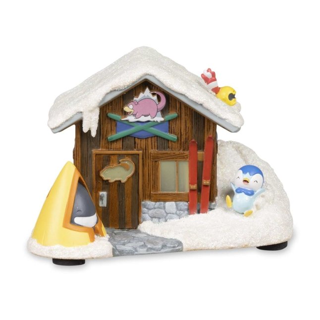 Slowpoke Ski School Holiday Pokémon Village Figure